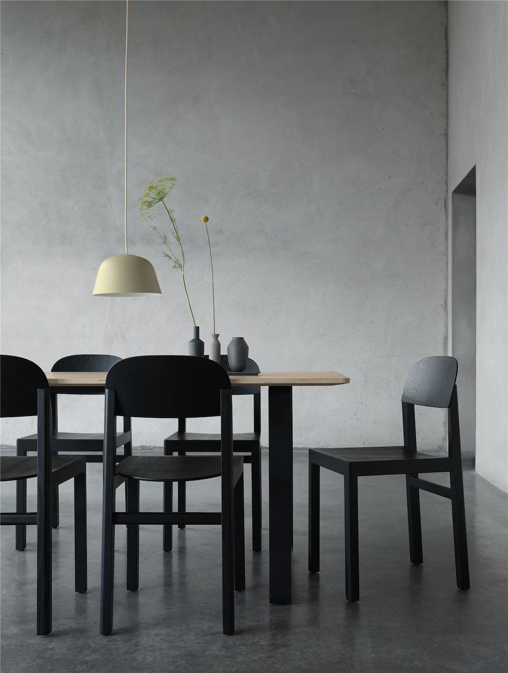 Muuto Workshop Chair Black 70 70