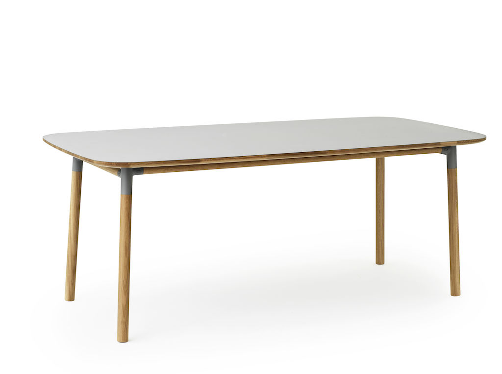 602837 Form Table 95X200Cm Greyoak 2